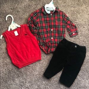 Carter’s Christmas outfit